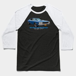 1974 Plymouth Road Runner Hardtop Coupe Baseball T-Shirt